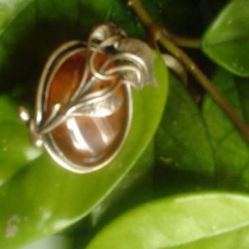 Bros srebro i jantar