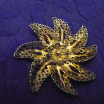 BROŠ "SUNCE" PROMJER: 5cm