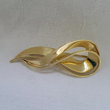 BROŠ ZLATO 585 ART DECO 14Kt zlato