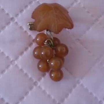 Jantarni bros pozlata