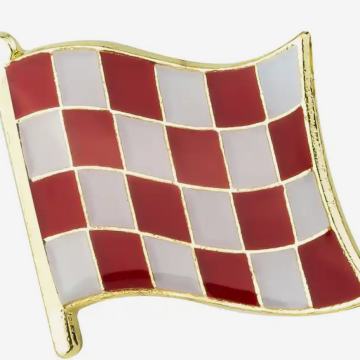 Pin Broš za Muski Sako/Odijelo Hrvatska Zastava