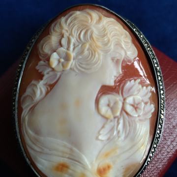 PREKRASAN BROŠ S CAMEOM