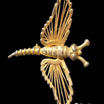 VINTIĐ POZLAČENI BROŠ - VILINSKI KONJIC