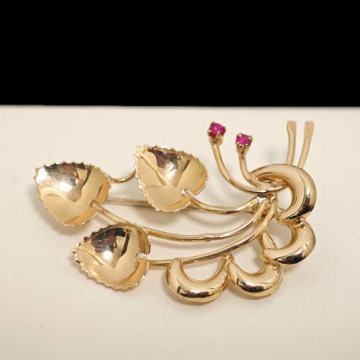 ZLATNI BROŠ 5,79g, (18K) / R1, RATE !!