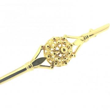 ZLATNI BROŠ ŠIBENSKI BOTUN 14K (585) 3,02 grama NOVO • GOLD SHOP •
