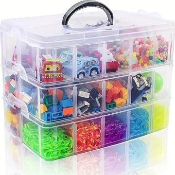 Click box prijenosni organizator za pohranu na 3 razine, 30 pretinaca