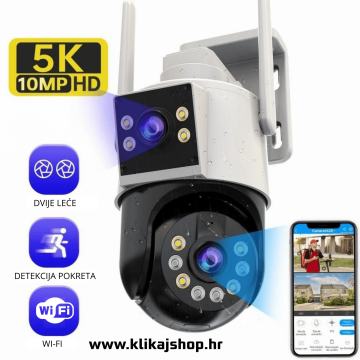 ✅️ WIFI - LAN  NADZORNA KAMERA S DVIJE LEĆE  ✅️ NOVO ❗️