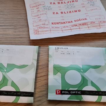 Dioptrijska stakla, u odličnom stanju #POVOLJNO#