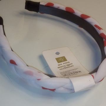 BIJELI RAJF S CRVENIM TOČKICAMA - NOVO