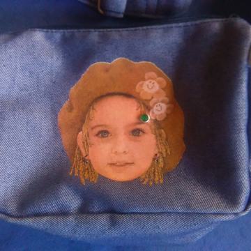 TRAPER TORBICA SA REMENOM - SA APLIKACIJOM DJEVOJČICE