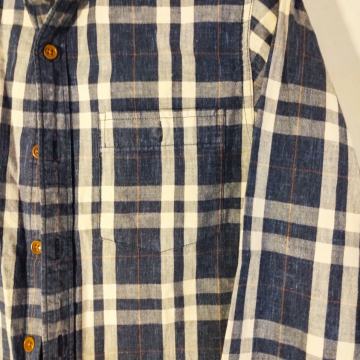 J.Crew pamučna karirana košulja od debljeg platna