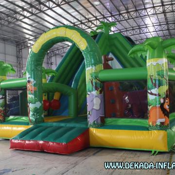 Prašuma tobogan igraonica na napuhavanje