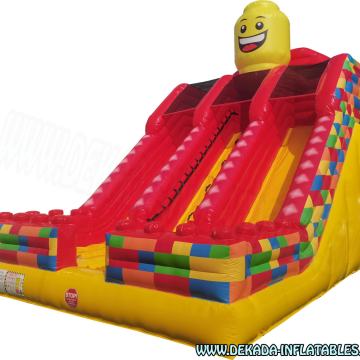 Tobogan na napuhavanje Kockice - Veliki- napuhanac