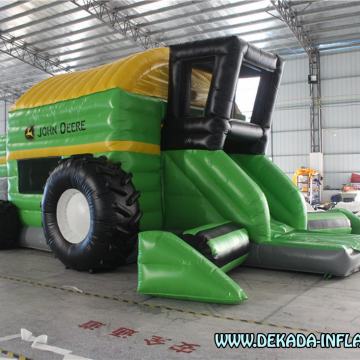 Tobogan na napuhavanje Kombajn