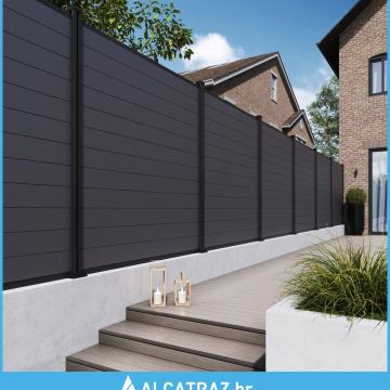 Rojaplast ELEMENT WPC ogradni panel 180×180 cm s završnim kapama – ant