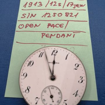 16. E-HOWARD 1913 12S 17 JEWELS ZA DIJELOVE