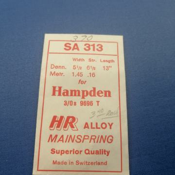 33. HAMPDEN 6S OPRUGA ZA NAVIJANJE