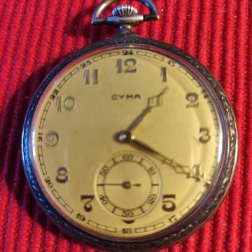 CYMA SWISS 0.900 - Pocket watch vintage
