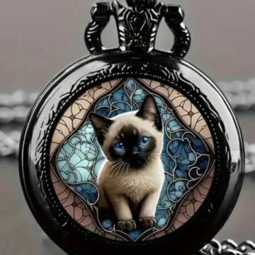 Đepni sat medaljon ( mačić)