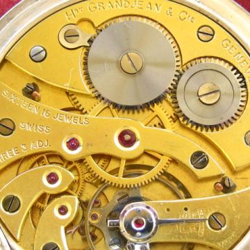 DŽEPNI SAT "HENRY GRANDJEAN@CIE" GENEVE