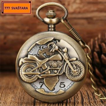 Džepni sat sa lancom - motor - m3