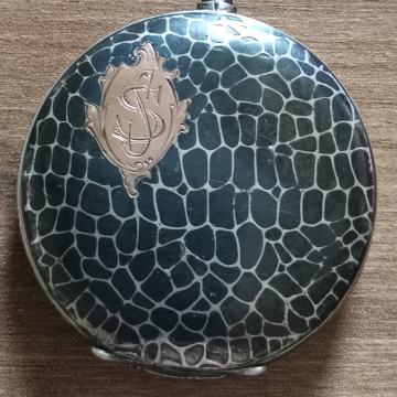 DŽEPNI SAT "OMEGA NIELLO" FULL HUNTER SREBRNO 0,900 KUĆIŠTE TOP STANJE