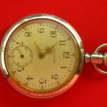 DŽEPNI SAT "WALTHAM" ZLATOM ISPUNJENO KUĆIŠTE-1903. godina