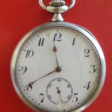 DŽEPNI SREBRNI SAT "CHRONOMETRE ELECTION" 1920. godina-SWISS