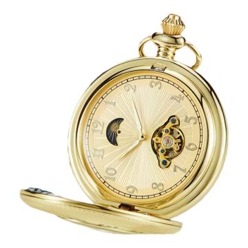 Vintage potpuno automatski mehanički džepni sat s privjeskom Sunce