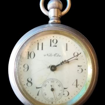 VINTIĐ - NEW ERA veliki američki đepni sat