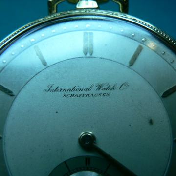 Zlatni đepni sat Internationale  Watch C SCHAFFHAUSEN