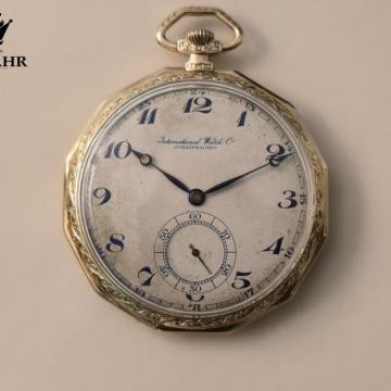 ZLATNI DŽEPNI SAT IWC / R1, RATE !!