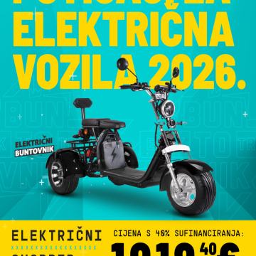 ELEKTRIČNA TROKOLICA CHOPPER AMIGO ELEKTRIČNI BUNTOVNIK 2000W CP-3