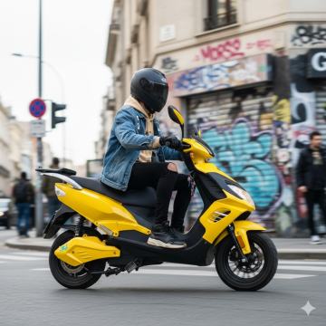 Električni skuter ZAP E-FUN Lipo 2000W – NOVO, zapakirano, jamstvo