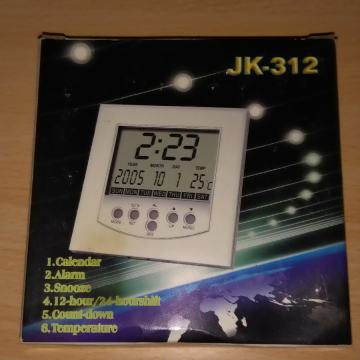 Sat, kalendar, alarm, budilica, odbrojavanje, prikaz temperature