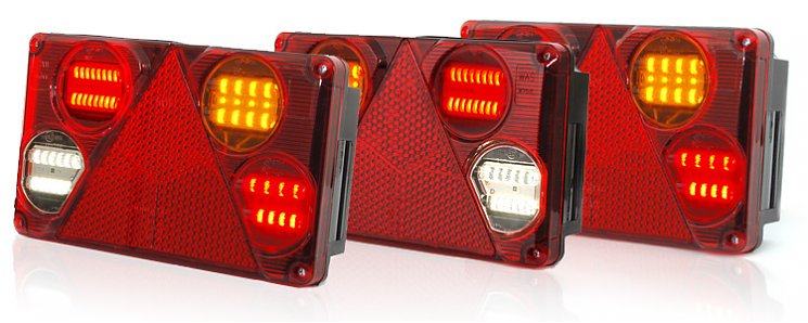 STRAŽNJA SVJETLA LED 12/24 v POZICIJA MAGLA GABARITI, ZA PRIKOLICU