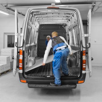 Podovi i zidne obloge za laka gospodarska vozila - oblaganje vozila