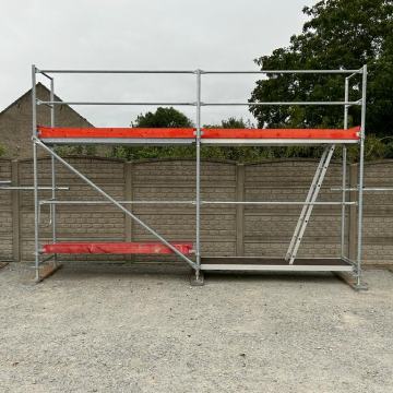 Nova skela Plettac | 150m² | čelična konstrukcija