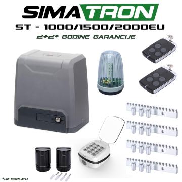 Motor za kliznu ogradu vrata do 1000Kg ili 1500Kg +sva oprema Simatron