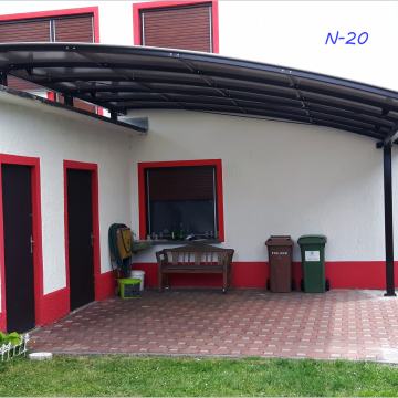 NADSTREŠNICA ZA TERASU N-20