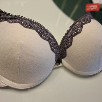 BEŽ PAMUČNI GRUDNJAK 75 B - NOVO