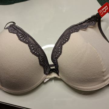 BEŽ PAMUČNI GRUDNJAK 85 B  -  NOVO