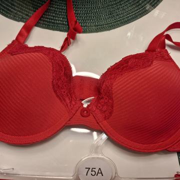 CRVENI PAMUČNI GRUDNJAK 75 A  - NOVO