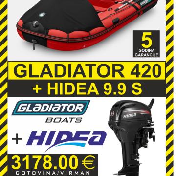 GUMENJAK GLADIATOR C 420 AL + HIDEA 9.9 - do 12 RATA