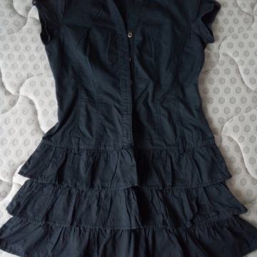 2+1 gratis! Prelijepa nova C&A tamnoplava haljina s volančićima,vel.38