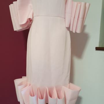 BABY RUŽIČASTA HALJINA 38