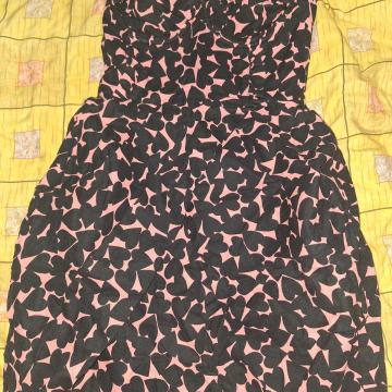 bershka crvena haljina nova mango h&m