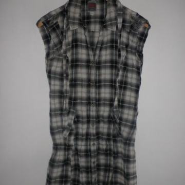 BERSHKA - LAGANA PAMUČNA TUNIKA / HALJINA 34 - 36 S