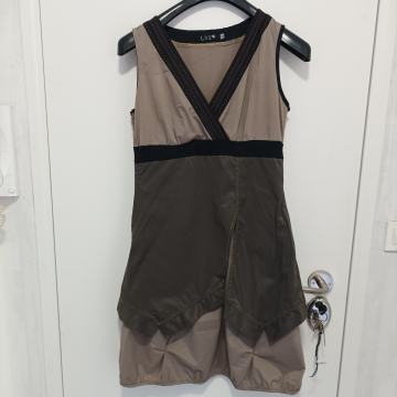 BEŽ-CRNA PARIŠKA HALJINA 38/40