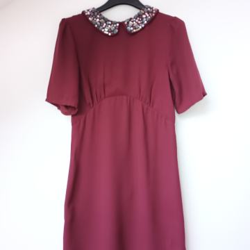 Bordo mini haljina 36 HM